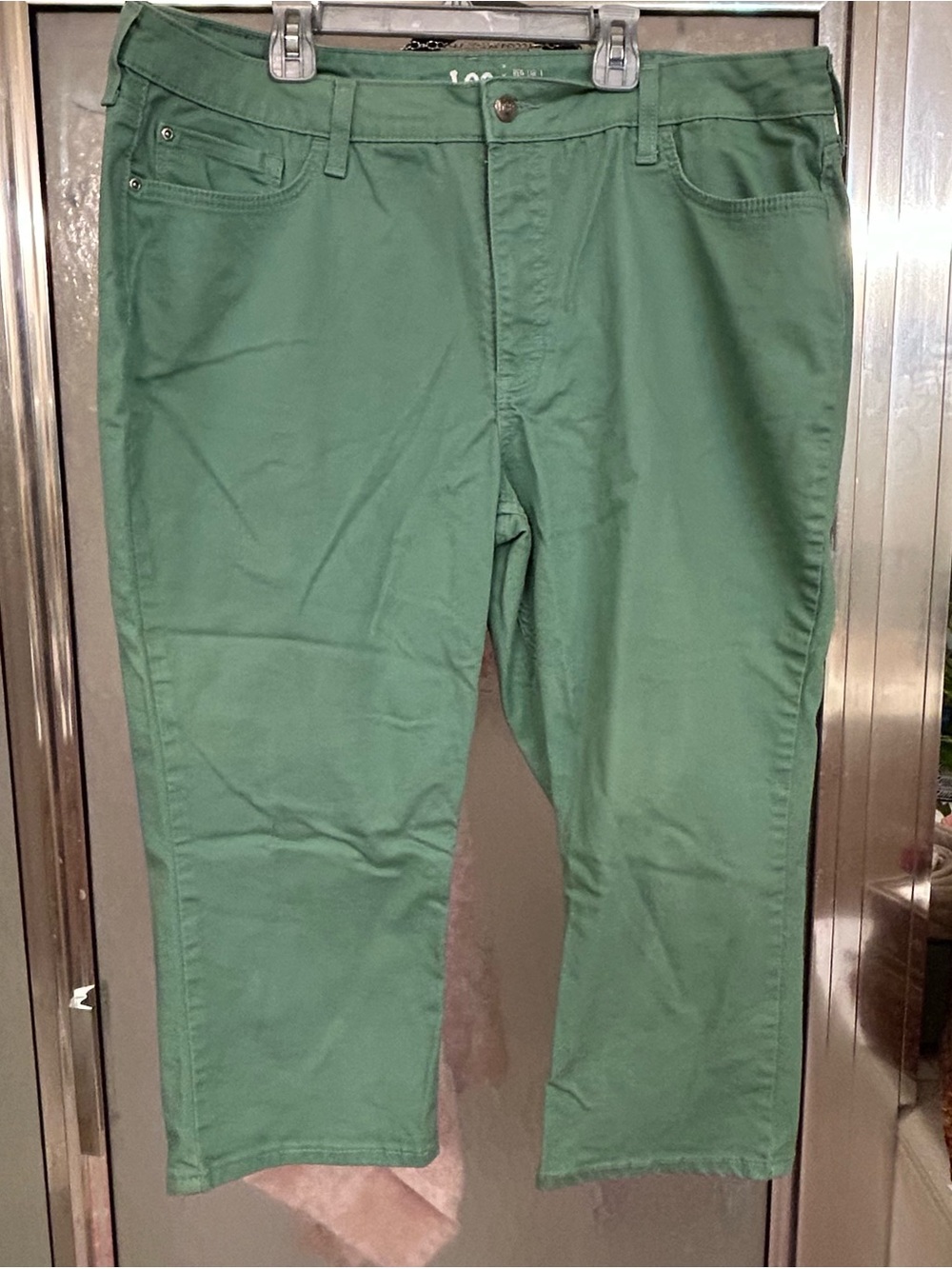 Lee womens Green Chino Pants